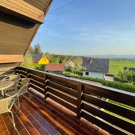 Two Bedroom With Balcony And Mountain View Apartment Preddvor